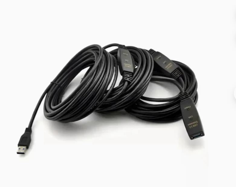 USB 10 Meter Extension Cable with Integrated IC