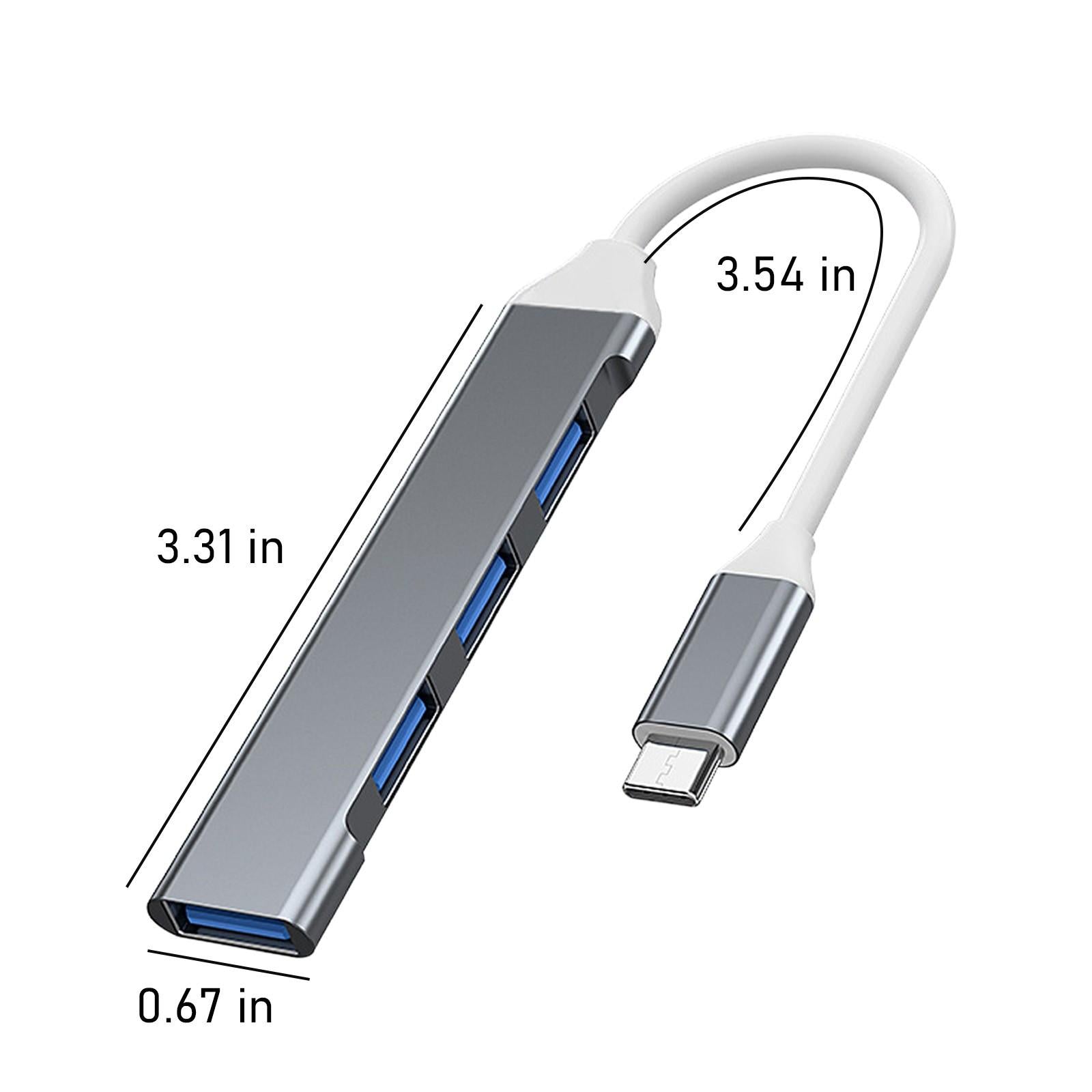 TYPE C TO  4 USB Port HUB