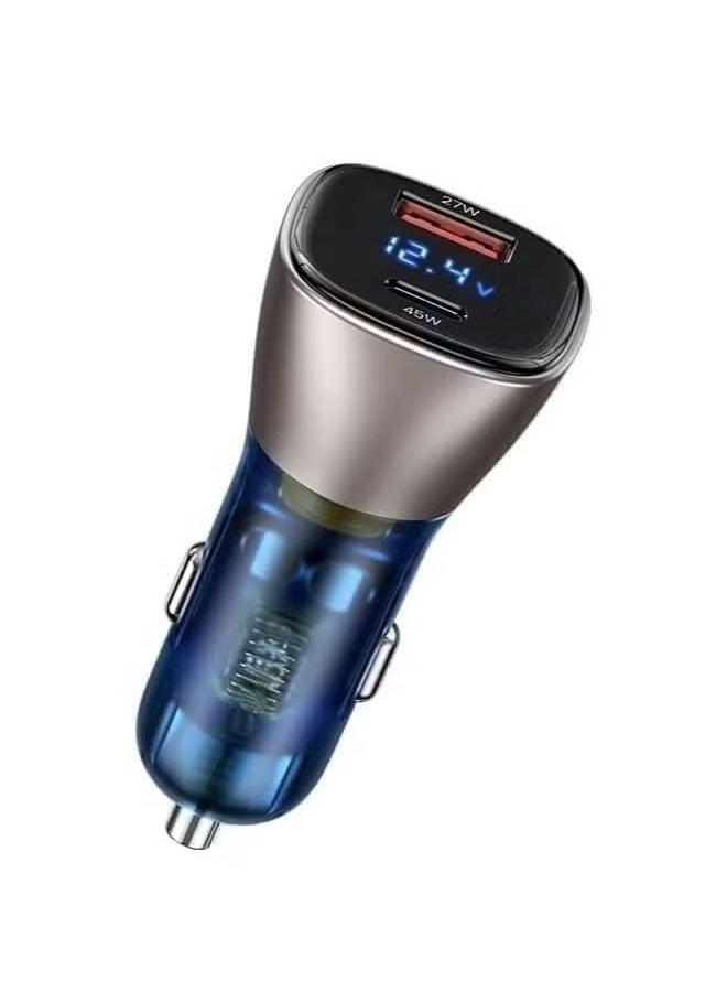 Sainyou CAR06 45W Supper Fast Car Charger QC3.0 +PD25W With C to C Cable