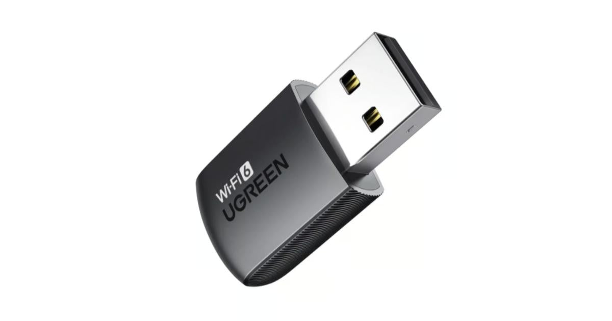 UGREEN CM760 Wireless Network Card WiFi6 Driver-Free USB Transmitter AX300 2.4G 35262