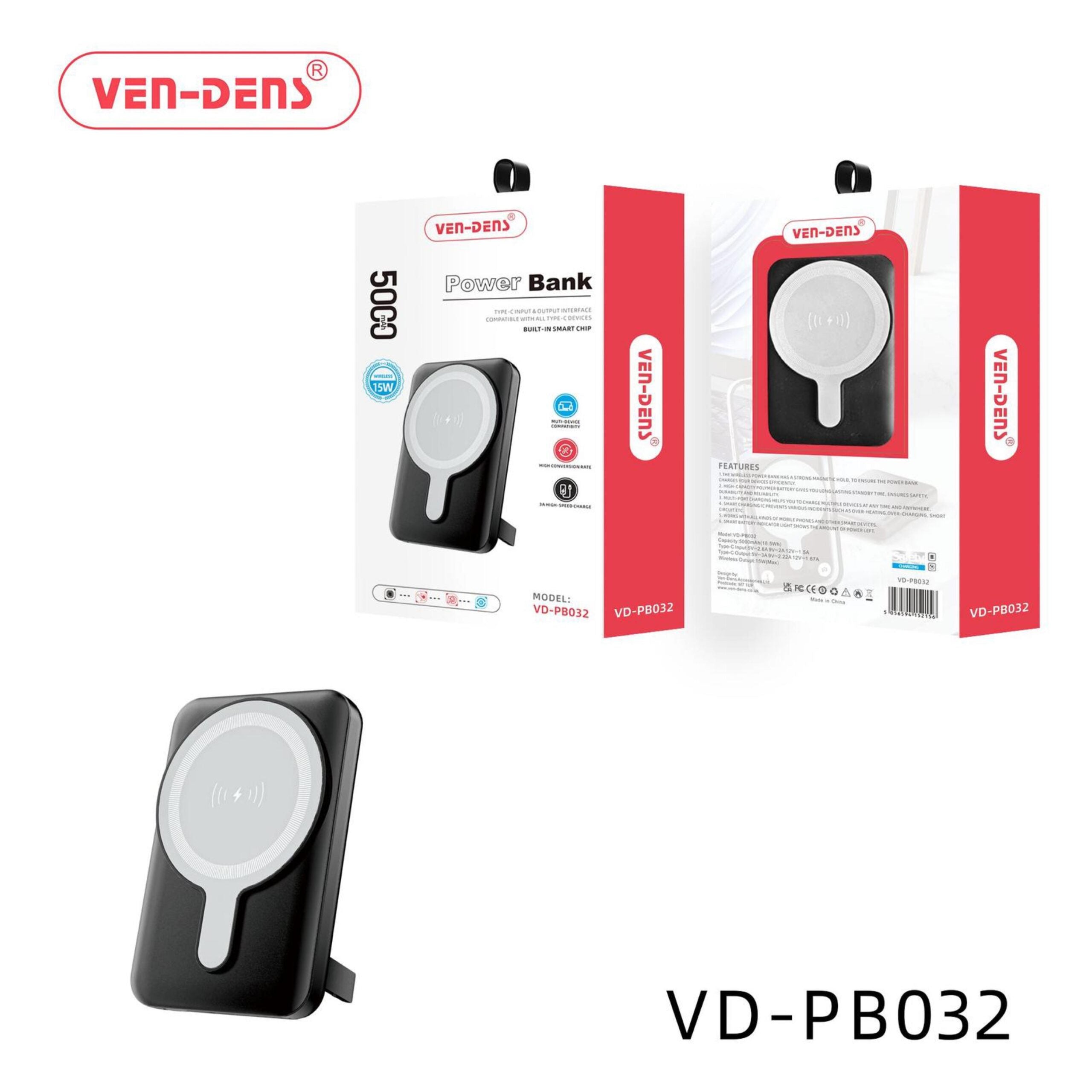 VEN DENS VD-CC008 3 PORT 15W 18W 2C & 1A