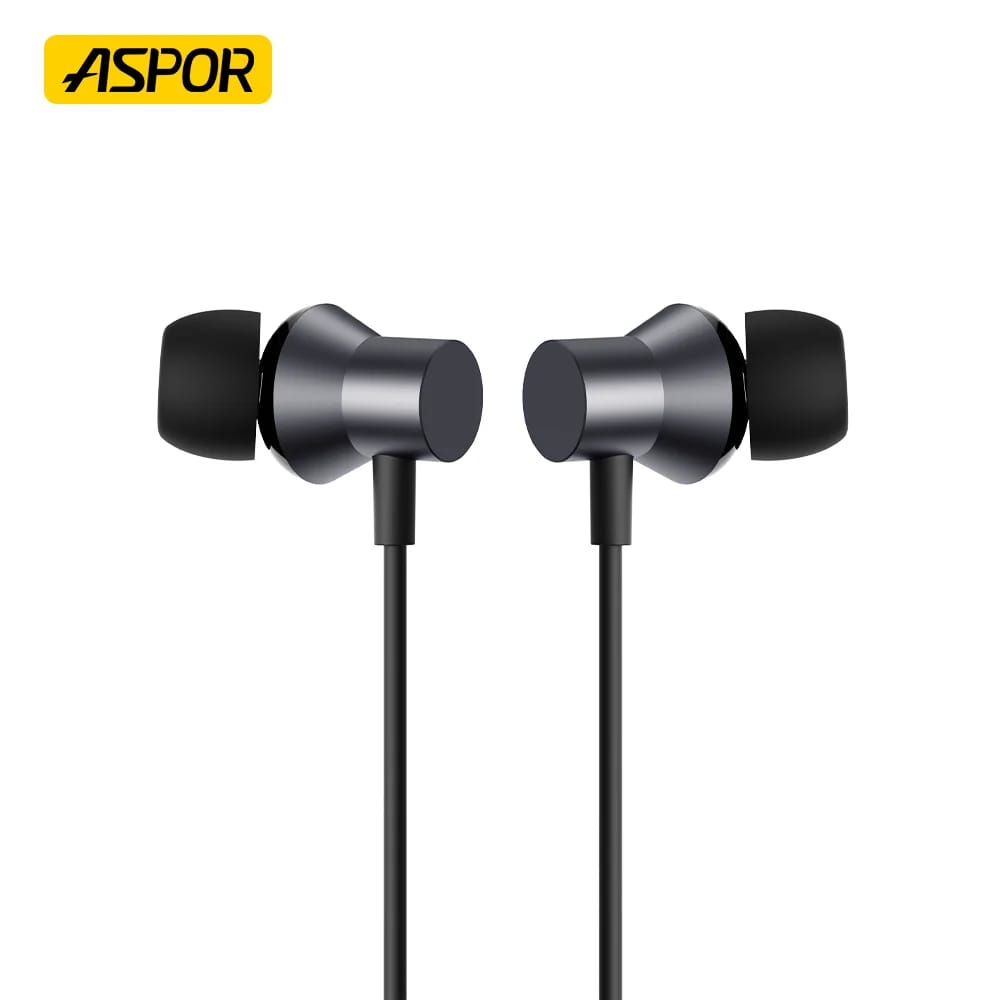 ASPOR A601 Neckband BT 5.3 Sports Earbuds Sweatproof IPX5
