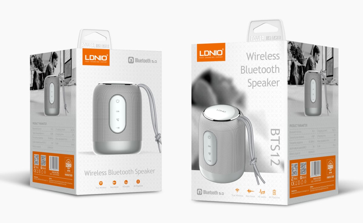 LDNIO BTS12 New Waterproof Radio Subwoofer Outdoor Bluetooth
