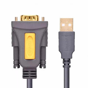 UGREEN CR104 USB to serial port DB9 RS-232 male to male wire (gold-plated interface) 20211
