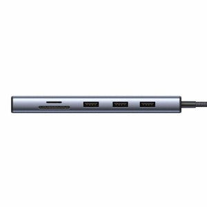 UGREEN CM498 10-in-1 Adapter USB Hub to 3x USB-A 3.0, HDMI, VGA, RJ45, SD/TF, PD Converter 15601
