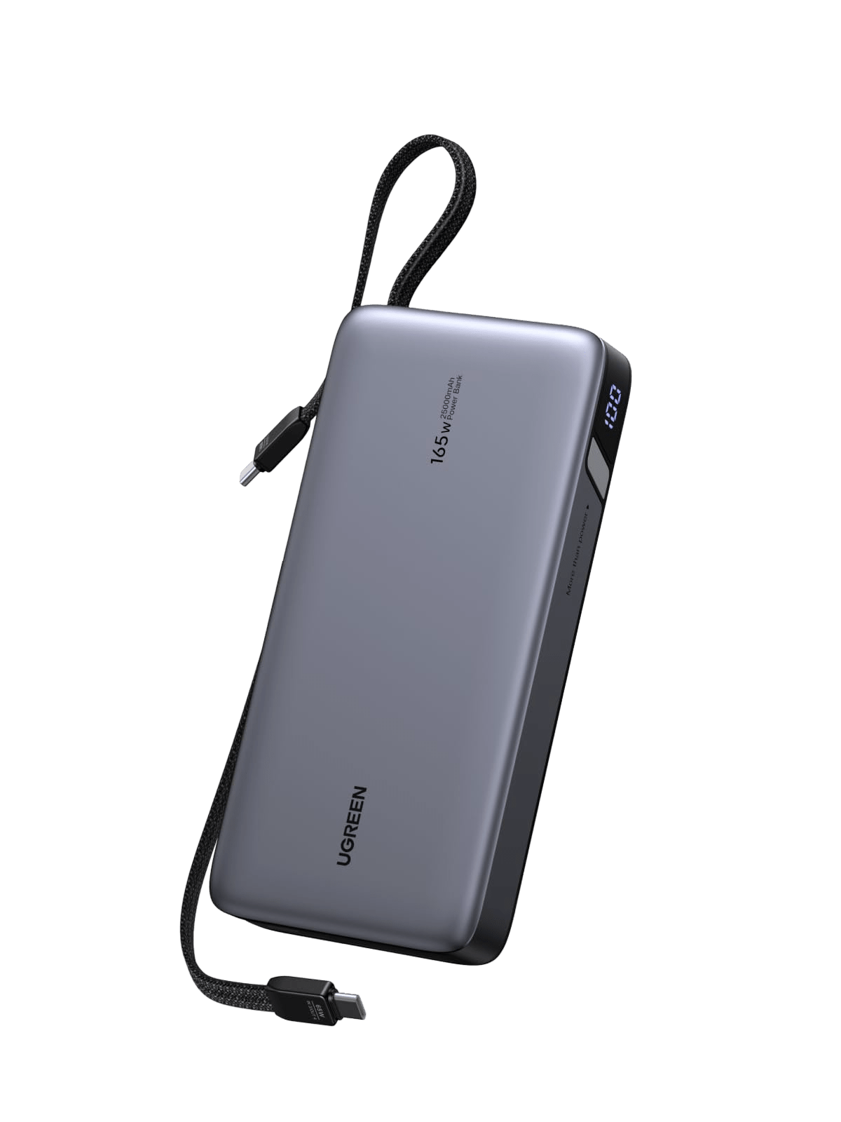 UGREEN Nexode PB552 165W 25000mAh Power Bank (with 2 USB-C cables) 55995
