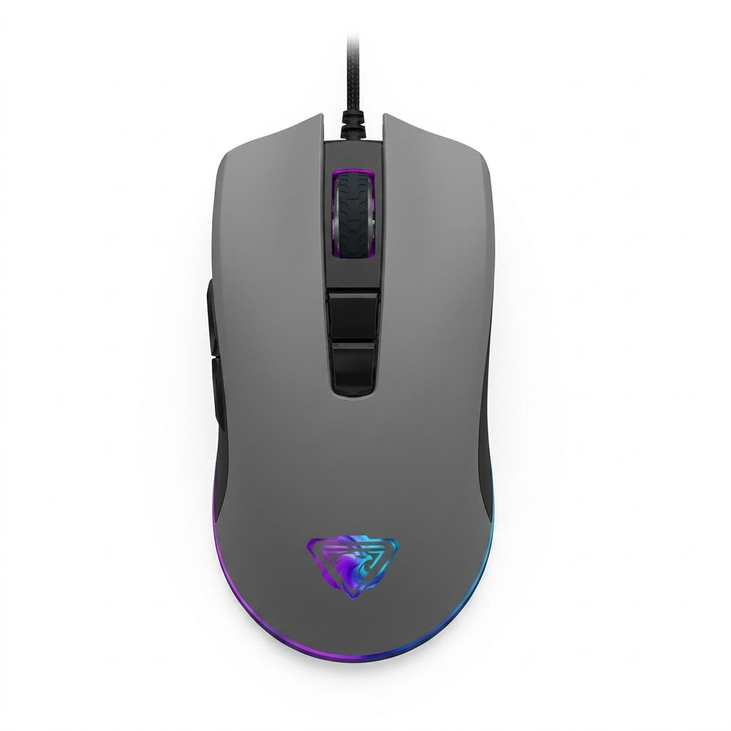JEDEL GM708 RGB Gaming Mouse 7D Wired, High Precision, Ergonomic Design