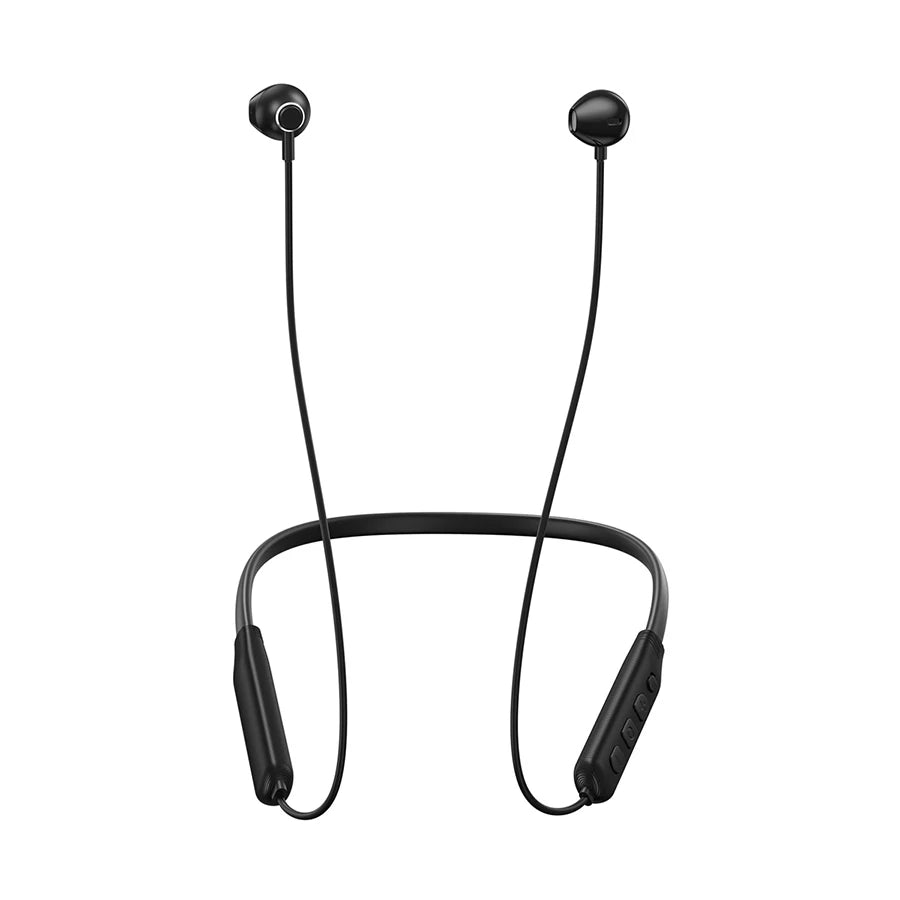 Wiwu Flex GB01 Neckband Wireless Earphones – Black