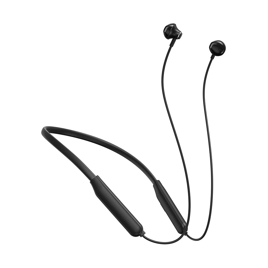 Wiwu Flex GB01 Neckband Wireless Earphones – Black